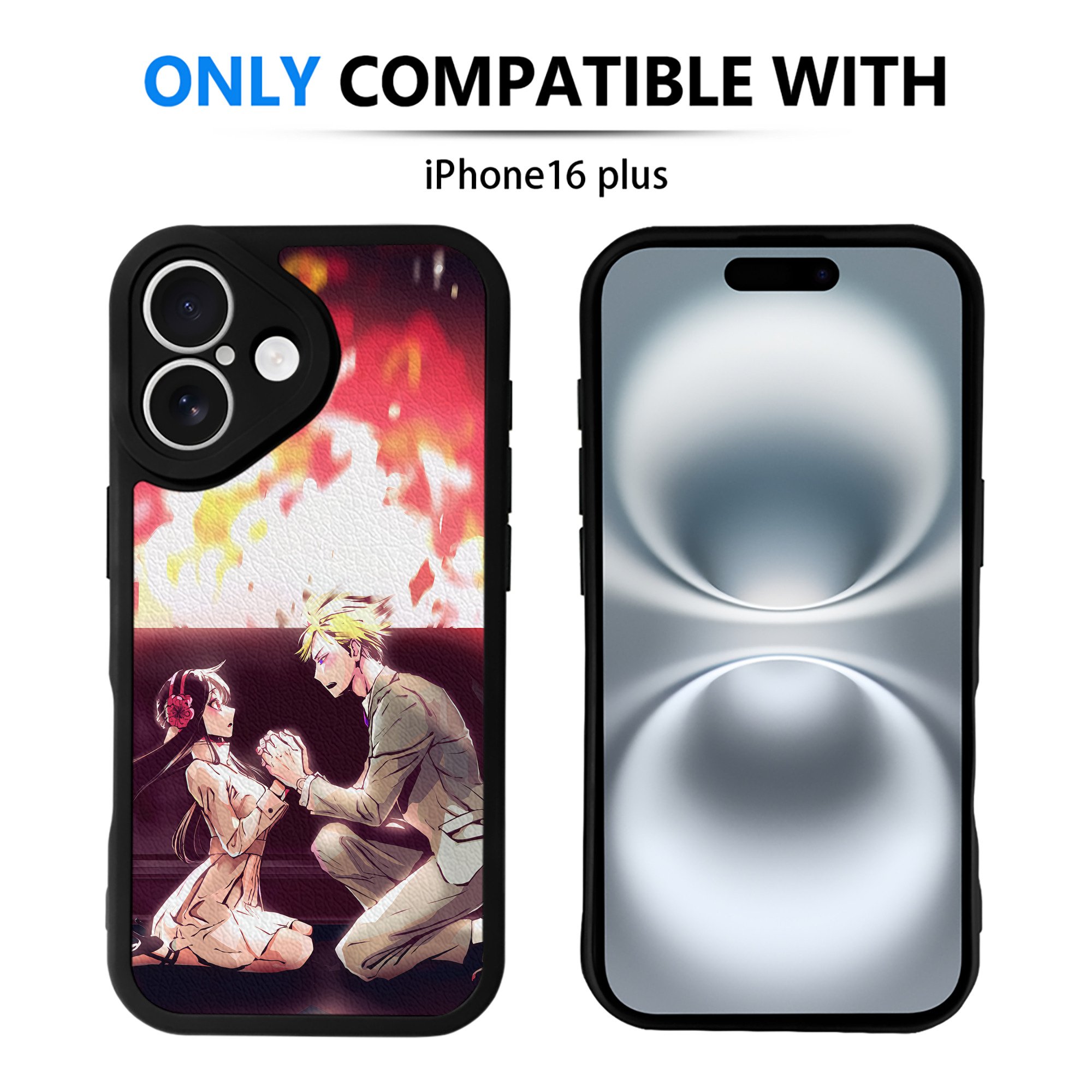 （画像用） SPY×FAMILY间谍家家酒 【iPhone 16シリーズ対応】シリコンスマホケース（レザー調） 材質：シリコン